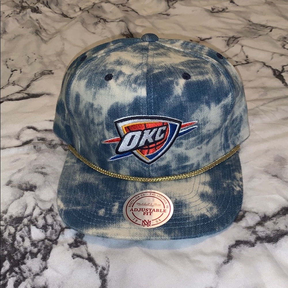 Acid wash Oklahoma City Thunder Snapback Hat